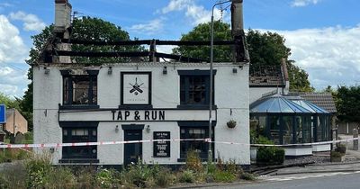 Work begins to rebuild fire hit Tap & Run pub