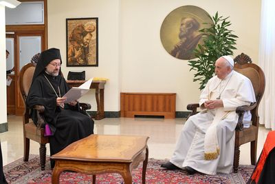 Pope implicitly accuses Russia of aggression, imperialism in Ukraine