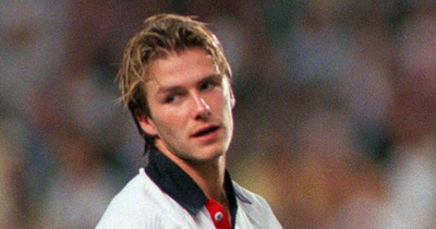 David Beckham sobbed uncontrollably after red card and Michael Owen still resents him