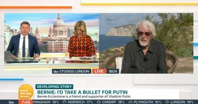 Bernie Ecclestone says he would “take a bullet” for Vladimir Putin