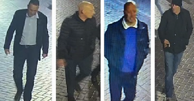 CCTV released of four men after young Scots man, 20, left unconscious in assault