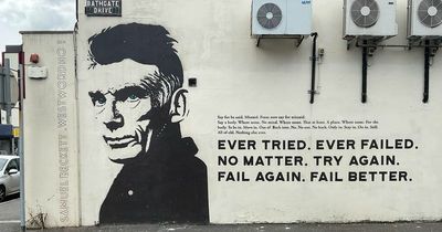 East Belfast Samuel Beckett mural restored after being vandalised