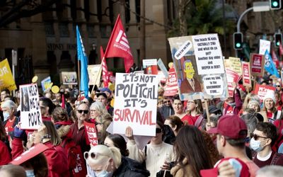 The NSW teachers’ strike is just the tip of the iceberg