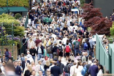 Wimbledon attendance down 11% on 2019