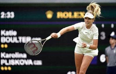 Wimbledon 2022: Katie Boulter leads trio of Brits into third round with win over Karolina Pliskova