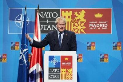 Boris Johnson commits to raising UK defence spending to 2.5% of GDP by end of decade