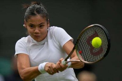 Emma Raducanu focusing on positives after early Wimbledon exit: ‘I’ll just get better... it’s good for me’