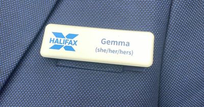 Halifax tells customers who don't like staff pronoun badges they can close their accounts