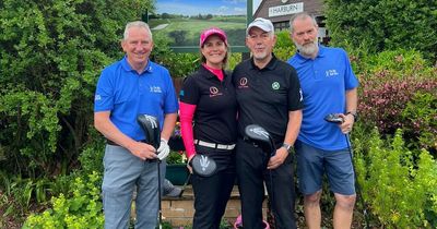 Harburn Golfers take on 'The Big Golf Race' to raise money prostate cancer charity