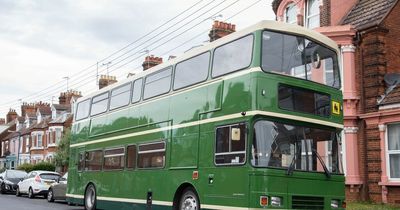 Family move into double-decker bus bought off eBay after facing homelessness