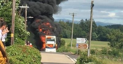 Port of Menteith school bus fire cause still under investigation more than a week on from blaze