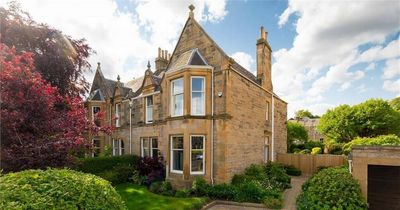 Plush Edinburgh pad with million pound price tag hits market with stunning garden