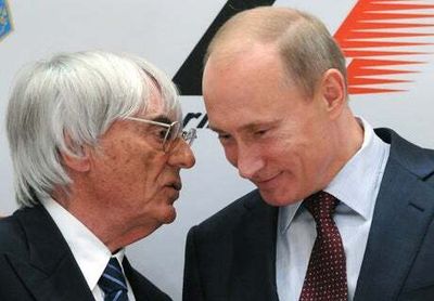 Inside Bernie Ecclestone’s adoration of long-time friend Vladimir Putin