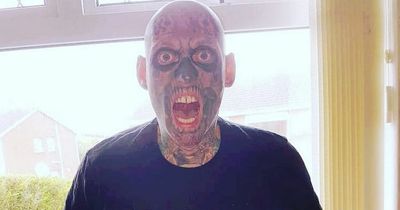 'Most tattooed man' shares what he looked like before inking '97% of his body'