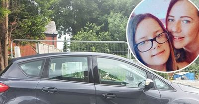 'My brakes stopped working': Mum and daughter's horror after hit-and-run driver slams into car then speeds off