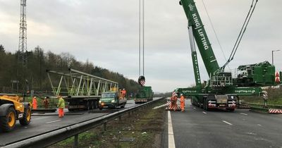 M5 closed between Thornbury and Stroud for repair work tonight