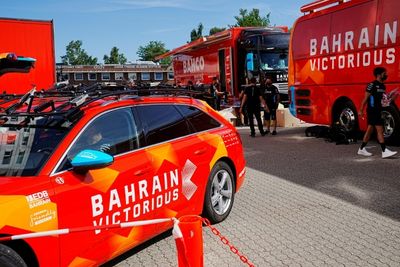 Police raid hotel and homes of Tour de France team Bahrain-Victorious