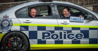 Last of country's Holden V8 police 'specials' rumbles off duty and into the museum