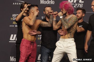 UFC 276 video: Press conference faceoffs with Strickland-Pereira, Munhoz-O’Malley, More