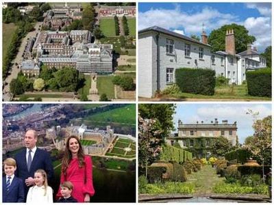 Royal property portfolio: Here’s where the Queen and her family call home