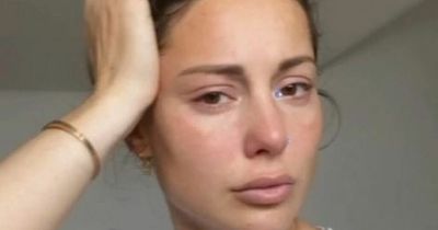 Louise Thompson back in hospital as partner Ryan says he's 'holding on by a thread'