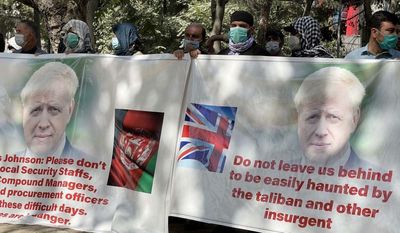 Afghan embassy staff remain in hiding despite being eligible for UK relocation