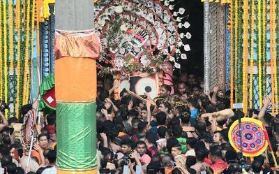 Lakhs throng Puri for Rath Yatra of Lord Jagannath