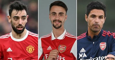 Bruno Fernandes agrees with Mikel Arteta after Fabio Vieira's Arsenal transfer