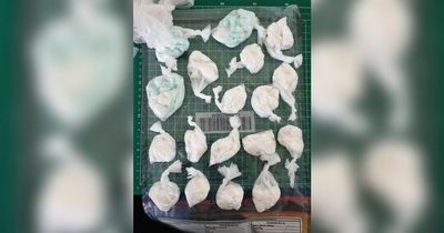Parked car found with 300 wraps of cocaine in glovebox