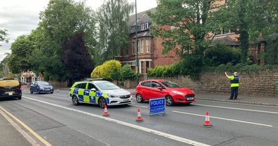 Statement after crash closed Mansfield Road in Nottingham