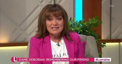 Lorraine Kelly confesses she 'still hasn't processed' death of friend Dame Deborah James