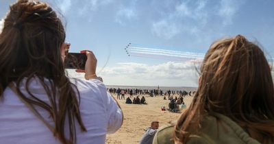 Where and when you can see the Red Arrows as they fly over south Wales