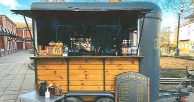 Coffee van coming to Stoke Gifford's Meade Park in vintage horsebox