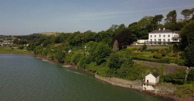 Dream waterside home for sale overlooking Dylan Thomas' boathouse - but you'll have to book a viewing to see inside