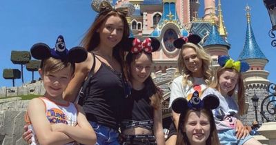 Una Healy stranded in France with children amid flight chaos after 'magical' Disney trip