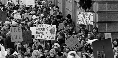 Many anti-abortion activists before Roe were liberals who were inspired by 20th-century Catholic social teaching