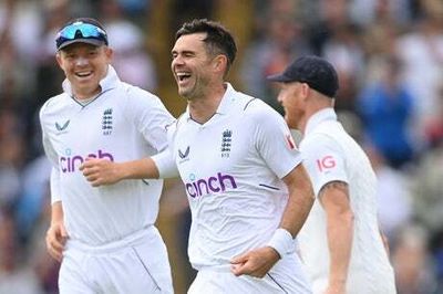 England vs India: James Anderson removes both openers before rain disrupts day one of Edgbaston Test