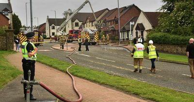 Pensioner dies in Cumbernauld house fire as two men rushed to hospital