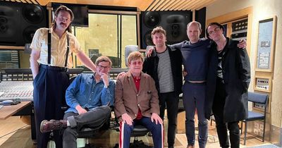 Sir Elton John collaborates with Leeds band Yard Act as artists spotted in recording studio