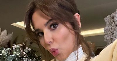 Cheryl shares rare selfie as she treats herself to a large slice of cake on 39th birthday