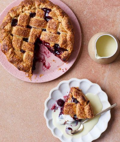 Ravneet Gill’s recipe for cherry lattice pie