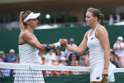 Lesia Tsurenko struggled to keep the war in Ukraine out of her mind at Wimbledon