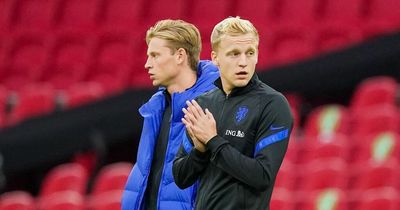 Manchester United fans go wild after Donny van de Beek's message to Frenkie de Jong