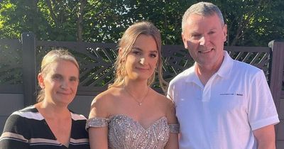 UK's biggest family the Radfords share prom pictures with one of their 11 daughters