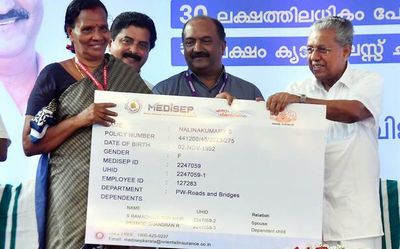 Medisep, health insurance scheme for Kerala govt. staff, launched