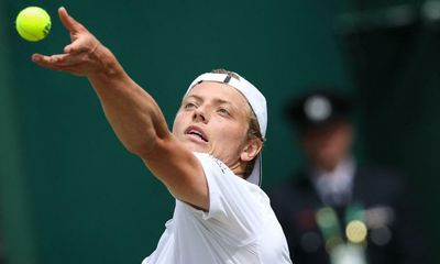 C’mon, Tim! Wildcard Van Rijthoven ‘rides wave’ into Wimbledon’s last 16