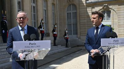 Australian leader hails 'new start' in fractured ties with France