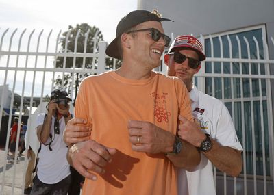 Tom Brady had the perfect response when the Buccaneers brought up his famous Lombardi Trophy toss