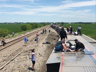 Amtrak sues owner of truck hit in fatal Missouri derailment