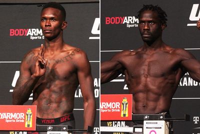 UFC 276 weigh-in video: Israel Adesanya, Jared Cannonier on mark for title fight